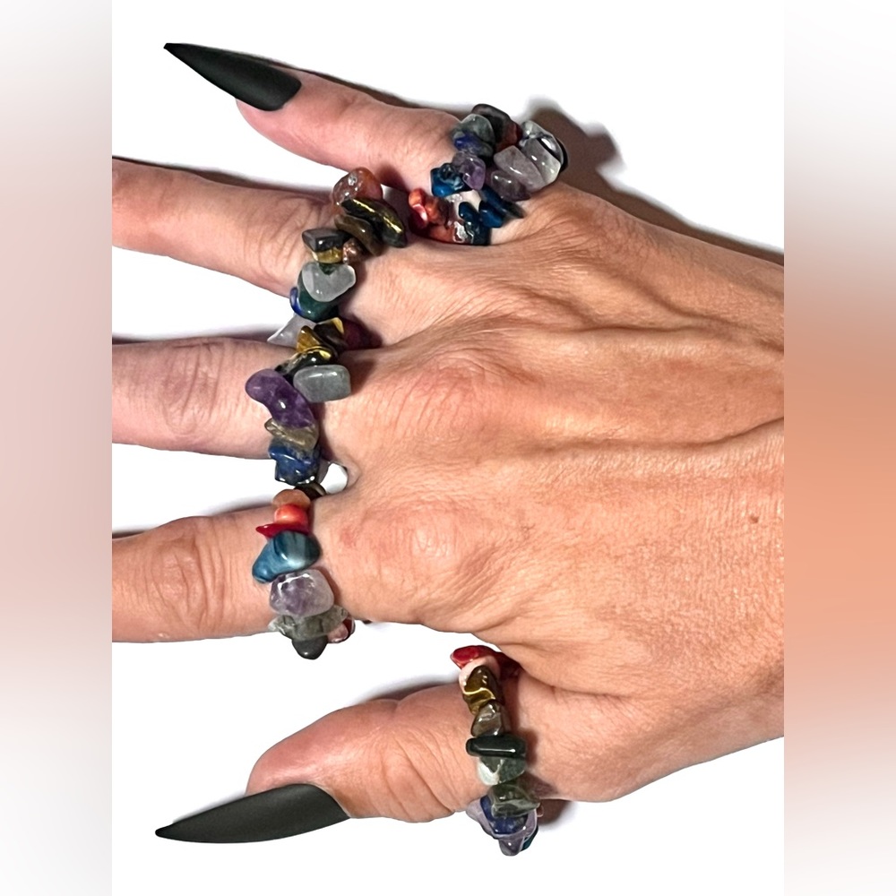 Rock Rings ☾ Agate Rings ☾ Stone Rings